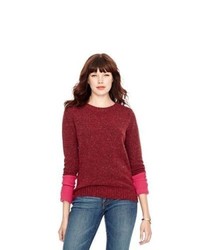 Fossil Emma Sweater Wc2699601s Color Maroon Raspberry