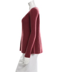 The Row Knit Scoop Neck Sweater