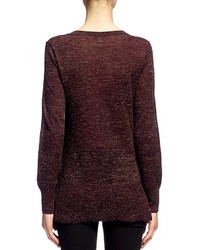 Whistles Marled Knit Sweater