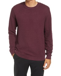 Selected Homme Masei Organic Cotton Sweater In Winetasting At Nordstrom