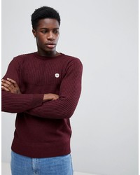 Le Breve Mix Rib Knitted Jumper