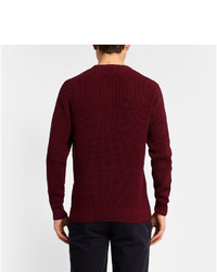 Nn07 Muri Waffle Knit Cotton Sweater