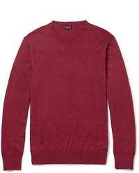 Paul Smith Ps By Contrast Tipping Cotton Crew Neck Sweater