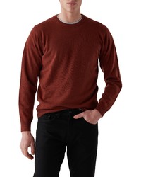 Rodd & Gunn Queenstown Wool Cashmere Sweater In Rust At Nordstrom