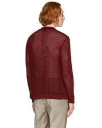 Situationist Red Polyester Sweater