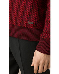 Burberry Textured Wool Blend Sweater