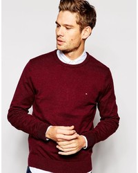 Men's Burgundy Sweaters by Tommy 