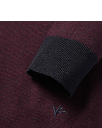 Isaia Wool Silk And Cashmere Blend Sweater