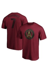FANATICS Branded Josef Martinez Red Atlanta United Fc Authentic Stack Name Number T Shirt At Nordstrom