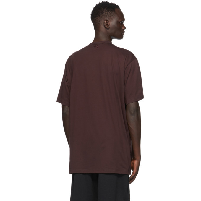 Y-3 Burgundy Ch2 Layered Ss T Shirt, $180 | SSENSE | Lookastic