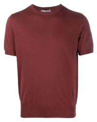 Canali Knitted Short Sleeve T Shirt