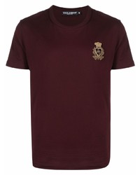 Dolce & Gabbana Logo Appliqu T Shirt