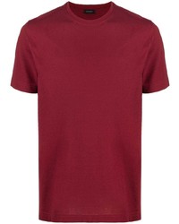 Zanone Relaxed Fit Cotton T Shirt
