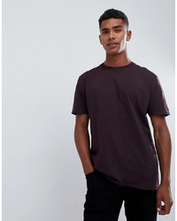 ASOS DESIGN Relaxed Fit T Shirt In Brown