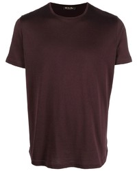 Loro Piana Short Sleeve Silk Cotton T Shirt