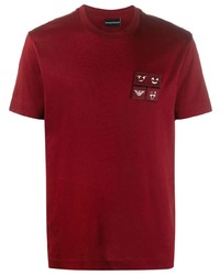 Emporio Armani Short Sleeved Logo Patch T Shirt