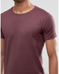 Lindbergh T Shirt With Crew Neck In Stretch