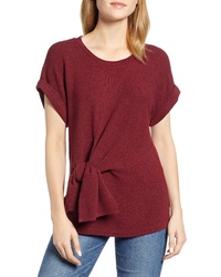.Layered Twist Front Top