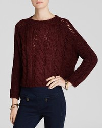 Free People Sweater Maribel Cable