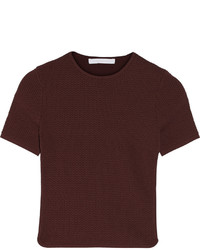 Alexander Wang Cropped Stretch Knit Top