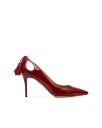 Aquazzura Patent Leather Forever Marilyn Pumps
