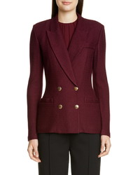 St. John Collection Refined Textured Float Knit Jacket