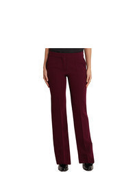 Victoria Beckham Crepe Straight Leg Pants