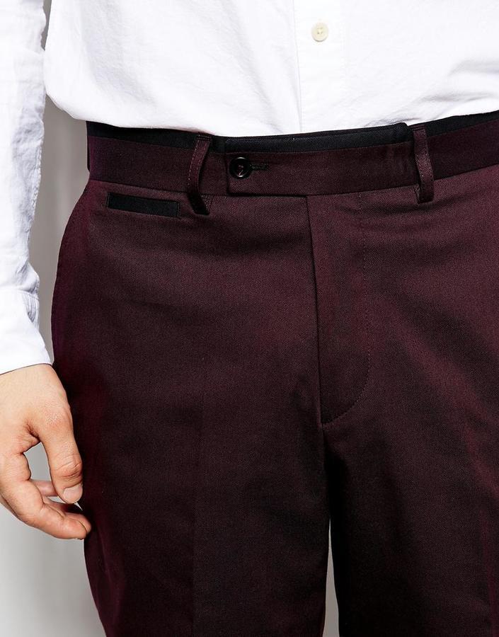 Semi-Slim Dress Pants for men - Anthony of London