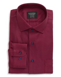 Nordstrom Fit Non Iron Houndstooth Dress Shirt