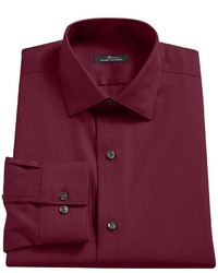 Marc Anthony Slim Fit No Iron Solid Spread Collar Dress Shirt