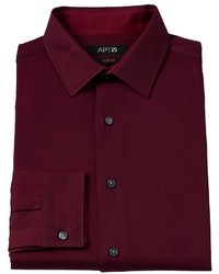 Apt. 9 Slim Fit Glow Solid Wrinkle Resistant Spread Collar Dress Shirt