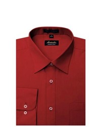 The Sun's Group Wrinkle Free Apple Red Dress Shirt