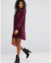 Brave Soul Crochet Neck Smock Dress