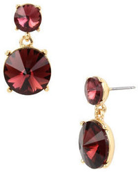 Kenneth Cole New York Faceted Stone Drop Earrings
