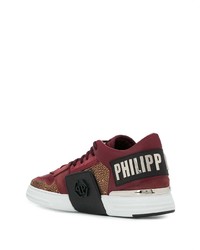 Philipp Plein Embellished Low Top Sneakers