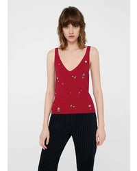 Mango Bead Embroidered Top