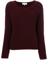 Carven Embroidered Knitted Top