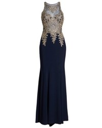 Xscape Evenings Xscape Embroidered Mermaid Gown
