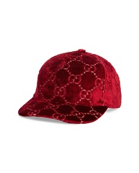Burgundy Embroidered Cap