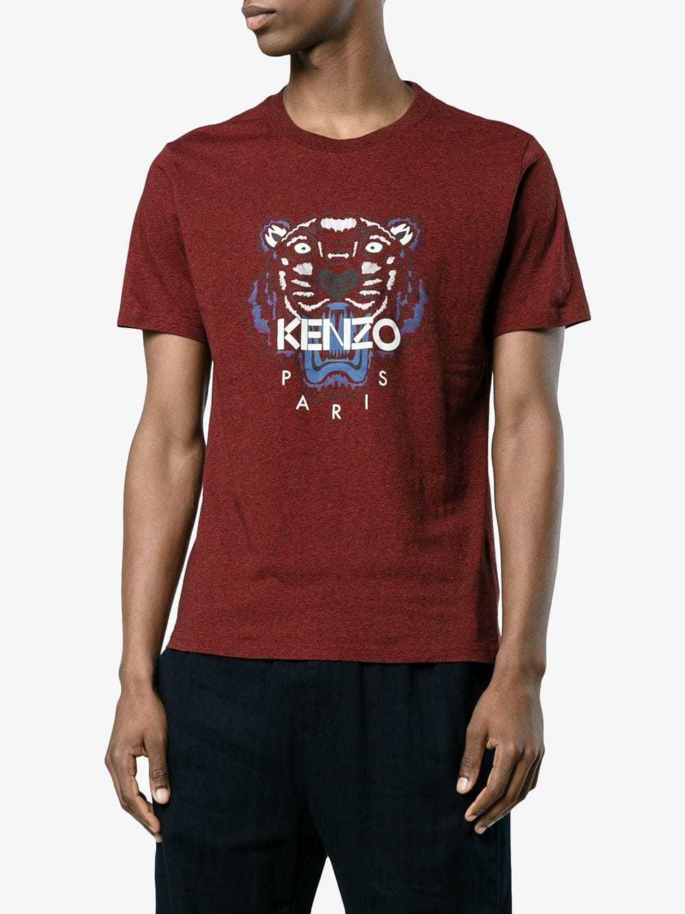 burgundy kenzo shirt