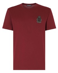 Dolce & Gabbana Logo Crest T Shirt