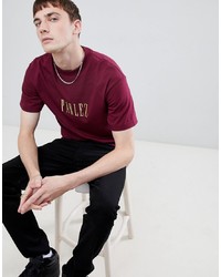 Parlez T Shirt With In Burgundy
