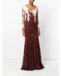 Olvi´S Lace Embroidered Flared Dress