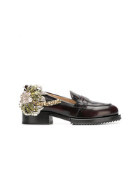 N°21 N21 Crystal Patch Chunky Loafers