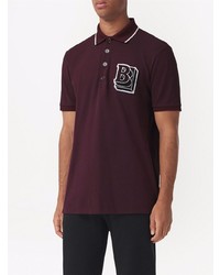 Burberry Letter Graphic Polo Shirt