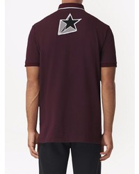 Burberry Letter Graphic Polo Shirt
