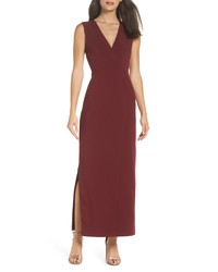 Fame and Partners Elena Column Gown
