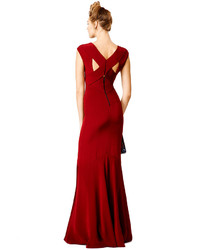 Narciso Rodriguez Red Velma Gown