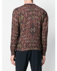 Etro Patterned Knit Sweater