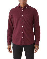 Frank and Oak Cotton Flannel Button Up Shirt